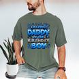 Daddy Of The Birthday Boy Matching Family Father Men's Comfort Colors T-Shirt Moss