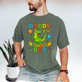 Daddy Of The Birthday Boy T-Rex Dinosaur Birthday Party Men's Comfort Colors T-Shirt Moss Daddy Of The Birthday Boy T-Rex Dinosaur Birthday Party Men's Comfort Colors T-Shirt Moss