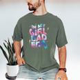 In My Daughter Era Dad Life Soft Pastel Pride Theme Men's Comfort Colors T-Shirt Moss