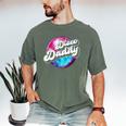Disco Daddy 60's 70s Disco Dad Men's Comfort Colors T-Shirt Moss