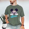 Disney Mickey And Friends Cool Mickey Summer Vibes Dad Logo Men's Comfort Colors T-Shirt Moss