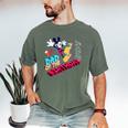 Disney Mickey Mouse Family Star Dad Of The Birthday Boy Men's Comfort Colors T-Shirt Moss Disney Mickey Mouse Family Star Dad Of The Birthday Boy Men's Comfort Colors T-Shirt Moss