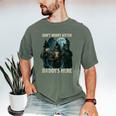 Don't Worry Kitten Daddy's Here Men's Comfort Colors T-Shirt Moss