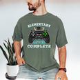 Elementary School Level Complete Gamer Graduation Men's Comfort Colors T-Shirt Moss