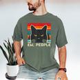 Ew People Cat Saying Introvert Women Men Kids Men's Comfort Colors T-Shirt Moss Ew People Cat Saying Introvert Women Men Kids Men's Comfort Colors T-Shirt Moss