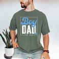 Expecting Dad Of Boy Est 2026 Father's Day Son-Dad To Be Men Men's Comfort Colors T-Shirt Moss