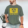 Fallout Shelter Nuclear War Radioactive Nostalgia T-Shirt Men's Comfort Colors T-Shirt Moss Fallout Shelter Nuclear War Radioactive Nostalgia T-Shirt Men's Comfort Colors T-Shirt Moss