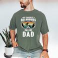 My Favorite Ski Buddies Call Me Dad For Ski Dad Men's Comfort Colors T-Shirt Moss