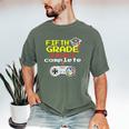 Fifth Grade Graduation Video Game Shirt Men's Comfort Colors T-Shirt Moss