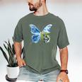 Frutiger Aero Aesthetic Butterfly Computer Fishes Scenery Raglan Baseball Tee Men's Comfort Colors T-Shirt Moss Frutiger Aero Aesthetic Butterfly Computer Fishes Scenery Raglan Baseball Tee Men's Comfort Colors T-Shirt Moss