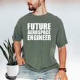 Future Aerospace Engineer College Graduate Graduation Men's Comfort Colors T-Shirt Moss