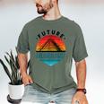 Future Archaeologist Pyramid Archaeology Student Graduation Men's Comfort Colors T-Shirt Moss
