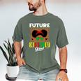 Future HBCU Grad HBCU Tomorrow Girl Graduation Kids Men's Comfort Colors T-Shirt Moss