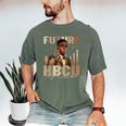 Future HBCU Grad History Boy Kids Graduation HBCU Men's Comfort Colors T-Shirt Moss