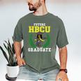 Future HBCU Graduation Shirt College Flossing Girl Tee Men's Comfort Colors T-Shirt Moss