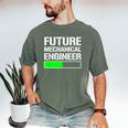 Future Mechanical Engineer Cool Graduation Men's Comfort Colors T-Shirt Moss