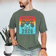 Game Over Class Of 2026 Shirt Students Graduation Men's Comfort Colors T-Shirt Moss