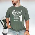Goal Digger Diploma Master s Bachelor s Master Graduation Men's Comfort Colors T-Shirt Moss
