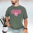 Graduate 2025 Class Of 2025 Senior Coquette Bow Graduation Men's Comfort Colors T-Shirt Moss