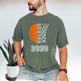 Graduate Senior Class 2020 Graduation Basketball Player Men's Comfort Colors T-Shirt Moss