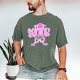 Graduation 2026 Senior 2026 Class Of 2026 Coquette Pink Girl Men's Comfort Colors T-Shirt Moss