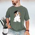 Graduation Beagle Dog 2017 Graduate Graduation Tee Men's Comfort Colors T-Shirt Moss