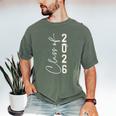Graduation Class Of 2026 Men's Comfort Colors T-Shirt Moss