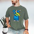 Graduation Dabbing 2018 Graduate Men's Comfort Colors T-Shirt Moss