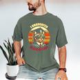 Graduation Day 2024 Graduate For School Degree College Cat Men Women Men's Comfort Colors T-Shirt Moss