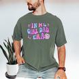 Groovy Retro In My Girl Dad Era Daddy Fathers Day Men's Comfort Colors T-Shirt Moss
