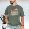 Hockey And Tacos Retro Nostalgia Lovers Men's Comfort Colors T-Shirt Moss Hockey And Tacos Retro Nostalgia Lovers Men's Comfort Colors T-Shirt Moss