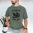 Horse Please Be Patient With Me I'm From The 1900s Premium Men's Comfort Colors T-Shirt Moss