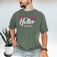 Hotter By One Degree Shirt Graduation For Her Men's Comfort Colors T-Shirt Moss