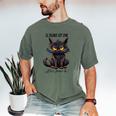 Humor Provocateur Sarcasm Closes The Silence Introvert Chat Men's Comfort Colors T-Shirt Moss