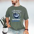 My Husband Is Guardian Angel He Watches Over My Back Memory Men's Comfort Colors T-Shirt Moss My Husband Is Guardian Angel He Watches Over My Back Memory Men's Comfort Colors T-Shirt Moss