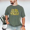 I'm The Golden Child For MomDad's Favorite Child T-Shirt Men's Comfort Colors T-Shirt Moss