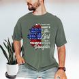 I'm Not Just a Daddy's Little Girl I'm a Veteran's Daughter Small Men's Comfort Colors T-Shirt Moss