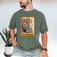 Introvert Homebody Awkward Skeleton The Homebody Tarot Card Men's Comfort Colors T-Shirt Moss Introvert Homebody Awkward Skeleton The Homebody Tarot Card Men's Comfort Colors T-Shirt Moss