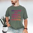 Introverted Willing To Discuss Red Platy Introvert Men's Comfort Colors T-Shirt Moss Introverted Willing To Discuss Red Platy Introvert Men's Comfort Colors T-Shirt Moss