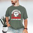 Introverts Unite Separately In Your Own Homes Saying Men's Comfort Colors T-Shirt Moss