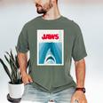 Jaws 2025 Classic Movie Nostalgia Men's Comfort Colors T-Shirt Moss