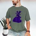Kawaii Fairy Bookish Book Lover Library Read Men's Comfort Colors T-Shirt Moss