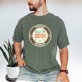 Kids Class Of 2031 Shirt Back To School Future Graduation Men's Comfort Colors T-Shirt Moss