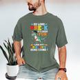 Kids So Long Pre-K Preschool Graduation Kindergarten Here I Come Men's Comfort Colors T-Shirt Moss