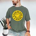 Be Kind Rewind Shirt Retro Nostalgia Sticker 80s 90s Tee Premium Tri-Blend Men's Comfort Colors T-Shirt Moss