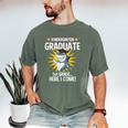 Kindergarten Graduation Shirts 2019 Shark Grad Toddler Men's Comfort Colors T-Shirt Moss