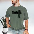 Lacrosse Senior Night Lacrosse Senior 2025 Graduation 29 Men's Comfort Colors T-Shirt Moss
