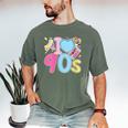 I Love 90's Retro Style Nostalgia Vibe 1990's Party Men's Comfort Colors T-Shirt Moss