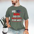 My MAMA Did It And She Did It For Me Graduation Nurse Men's Comfort Colors T-Shirt Moss