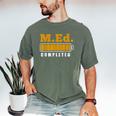 Master Graduation Completed Master Of Education Teacher Men Women Men's Comfort Colors T-Shirt Moss